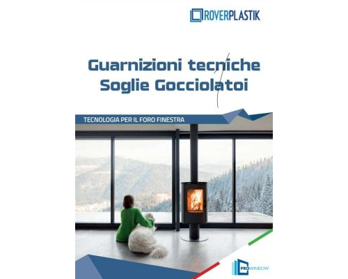 CATALOGO GUARNIZIONI TECNICHE SOGLIE E GOCCIOLATOI ROVERPLASTIK