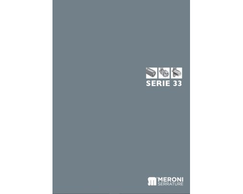 MERONI SERRATURE – SERIE 33