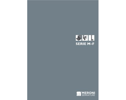 MERONI SERRATURE – SERIE M – F